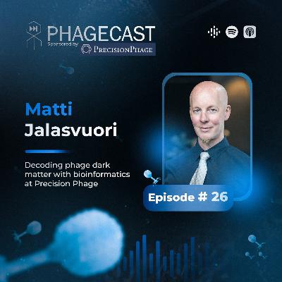 26.- Matti Jalasvuori: decoding phage dark matter with bioinformatics at PrecisionPhage