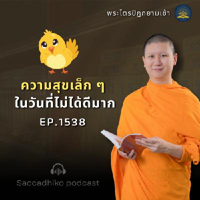 MT1538	ความสุขเล็ก ๆ ในวันที่ไม่ได้ดีมาก | พระไตรปิฎกยามเช้า EP.1538  10/06/68