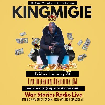 The Moody Without Music Stream EP33 - Interviewing Dutch artist KingMigie #WSRL