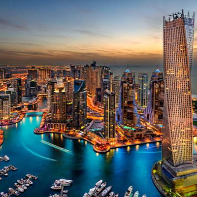 Dubai - GDP Growth Compared to the U.K, U.S and Europe