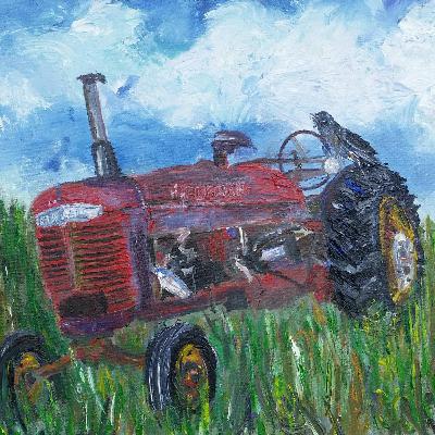 On the Farm with Farmer John and his 1952 Farmall Tractor to plow the fields old-school!