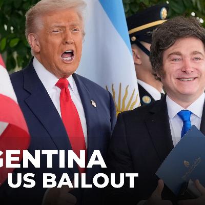Trump holds talks with Javier Milei: US announces $20bn bailout for Argentina's economy