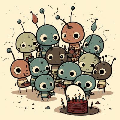 "Un cadeau pour les bébés fourmis", raconté par Ayan.