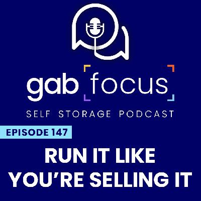 Run It Like You're Selling It Run It Like You're Selling It