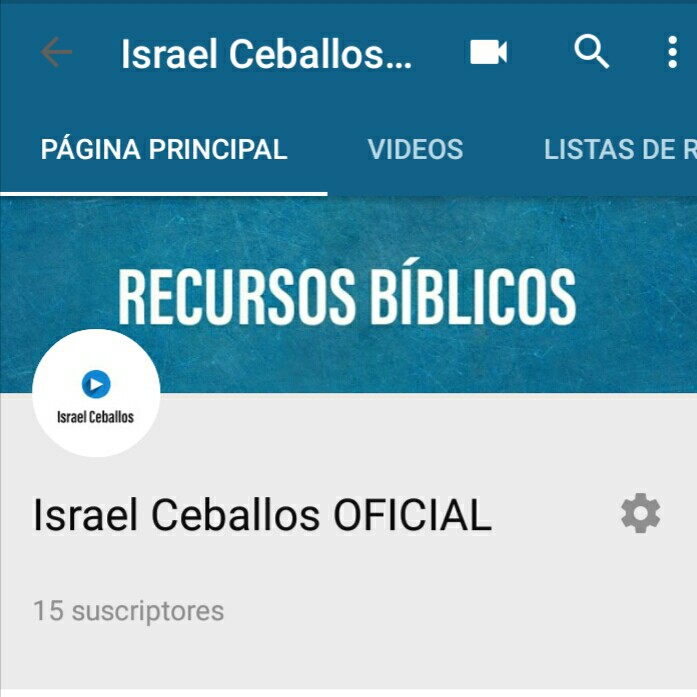 Israel Ceballos Oficial