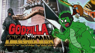Godzilla vs. King Ghidorah - Castzilla vs. The Pod Monster