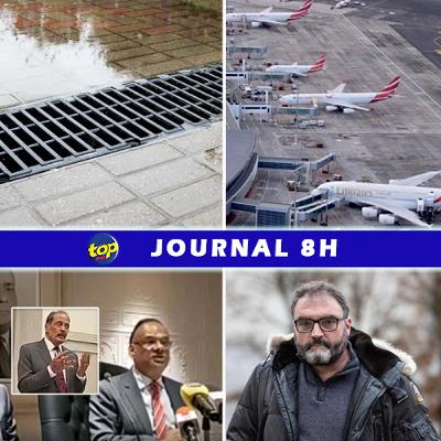 Le journal de 8H de ce lundi 08 septembre 2025