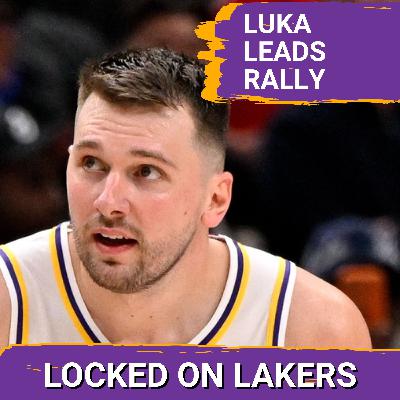 Luka Dončic, Rui Hachimura Fuel 4th Quarter Comeback as Lakers Beat Dallas, 116-110