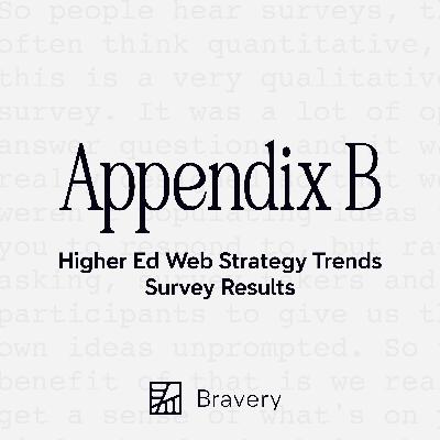 Higher Ed Web Strategy Trends Survey Results