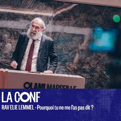 Pourquoi tu ne me l'avais pas dit ?