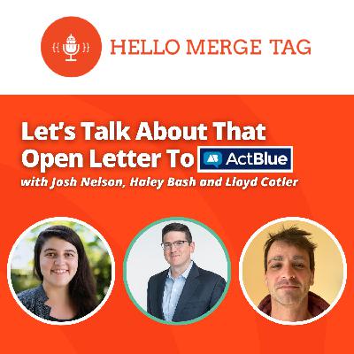 Let's Talk About That Open Letter to ActBlue