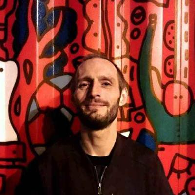 Luca avec le DJ Max Cohle