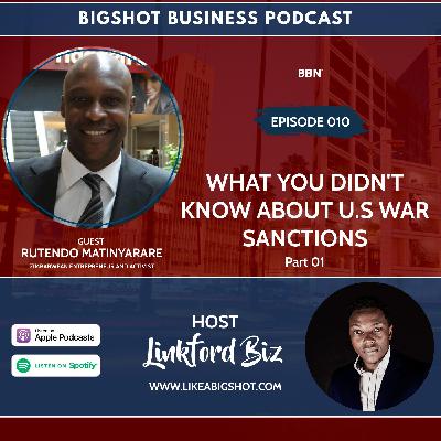 010. U.S Sanctions: 20 Years Later, Are They Still Relevant with Rutendo Matinyarare 010. U.S Sanctions: 20 Years Later, Are They Still Relevant with Rutendo Matinyarare