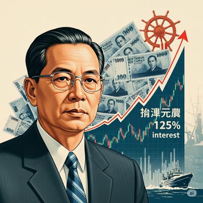 《嚴家淦：從新台幣之父到經濟奇蹟的舵手》-年息125%不是夢!