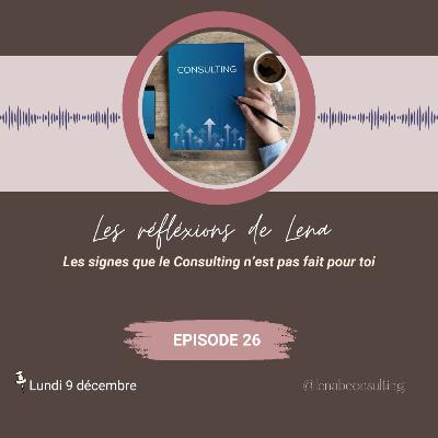 Les signes que le Consulting n'est pas fait pour toi ❌