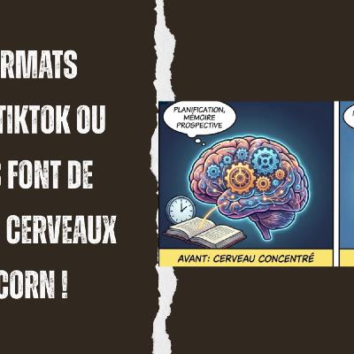 Pank Hypnosophie #1211 : Les formats courts TikTok ou Shorts font de nous des Cerveaux Pop-Corn !