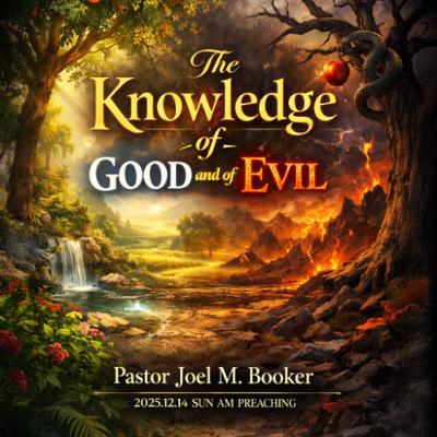 Pastor Joel M. Booker - 2025.12.14 SUN AM PREACHING - The Knowledge of Good and of Evil Pastor Joel M. Booker - 2025.12.14 SUN AM PREACHING - The Knowledge of Good and of Evil