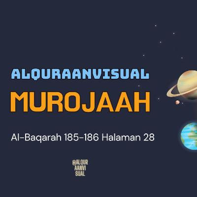 Al-Baqarah 185-186 | AlQuraanVisual | Murojaah Juz 2