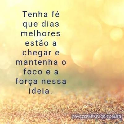 Deus é nosso auxílio e esperança por dias melhores