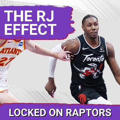 THE RJ BARRETT EFFECT: Raptors offense finds its groove, defense locks in late vs. Hawks w/ Vivek Jacob THE RJ BARRETT EFFECT: Raptors offense finds its groove, defense locks in late vs. Hawks w/ Vivek Jacob
