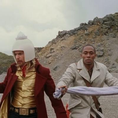 The gang listens to Blackroc and Drummer, kinda