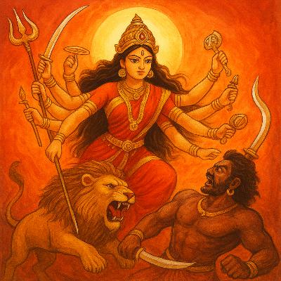 Durga and Mahishasura