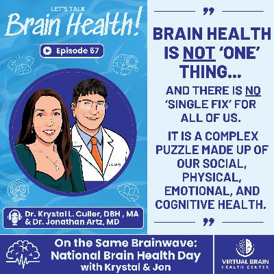 On the Same Brainwave: National Brain Health Day with Krystal & Jon