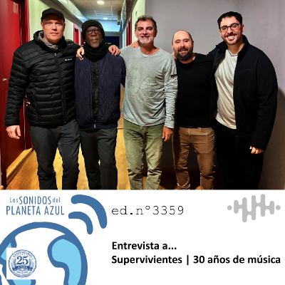 Los Sonidos del Planeta Azul 3359 - Entrevista a JOSÉ A. RODRÍGUEZ | SUPERVIVIENTES "30 años de música" (12 02 2026) Los Sonidos del Planeta Azul 3359 - Entrevista a JOSÉ A. RODRÍGUEZ | SUPERVIVIENTES "30 años de música" (12 02 2026)