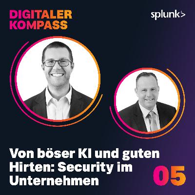 Von böser KI und guten Hirten: Security im Unternehmen – Mit Benjamin Bachmann // Group-CISO @ Bilfinger