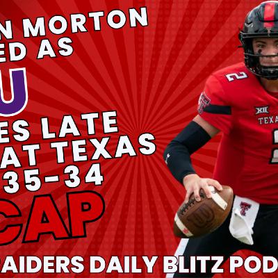 TCU Rallies Late to Beat Texas Tech 35-34