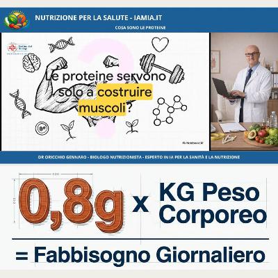 #077-26 COSA SONO LE PROTEINE