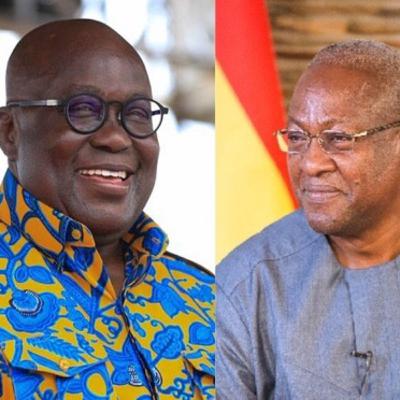 Who becomes the next President of Ghana? Nana Akufo-Addo or John Mahama? #GhanaDecides2020