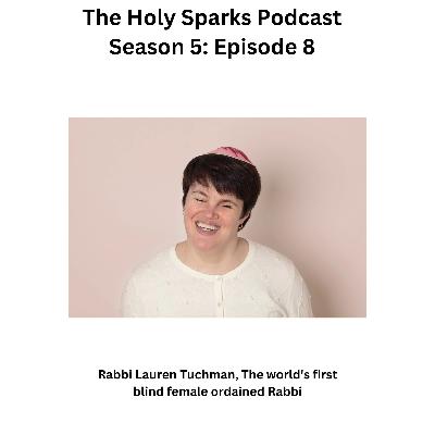 Rabbi Lauren Tuchman, the world's first blind female ordained rabbi.
