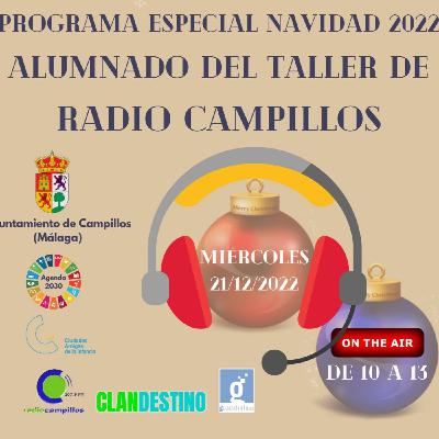 Alumnado del Taller de Radio Campillos (Especial Navidad 2022 - Parte 2)