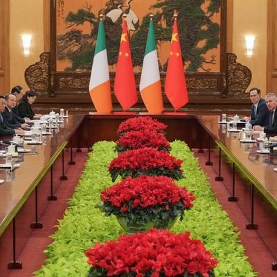 Taoiseach calls for more open trade during visit to China