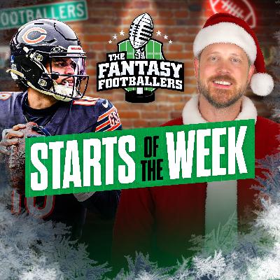 Merry Megaladon! Starts of the Week + Matchup Mayhem! - Fantasy Football Podcast for 12/24 Merry Megaladon! Starts of the Week + Matchup Mayhem! - Fantasy Football Podcast for 12/24