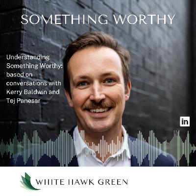Understanding Something Worthy: based on conversations with Kerry Baldwin and Tej Panesar