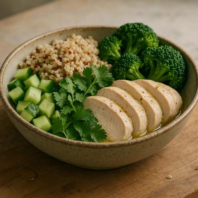 Gout Diet: Daily Boiled Chicken Protocol for Uric Acid Management