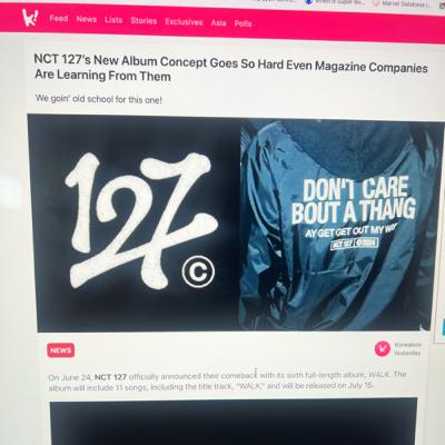 NCT 127 New Album Concept Goes So Hard Even Magazine Companies Are Learning From Them Koreaboo.com