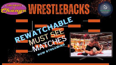 Wrestlebacks Episode 1: Roman vs. Cody Wrestlemania 39 Wrestlebacks Episode 1: Roman vs. Cody Wrestlemania 39
