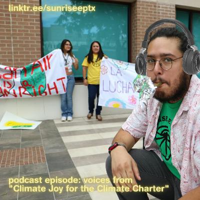 Climate Joy for the Climate Charter! Signature Turn-in Celebration Climate Joy for the Climate Charter! Signature Turn-in Celebration