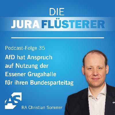#Rechtsprechung: AfD hat Anspruch auf Nutzung der Essener Grugahalle für ihren Bundesparteitag