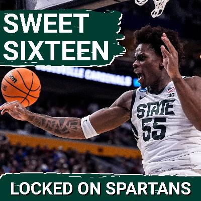 INSTANT REACTION: Coen Carr DRIVES Michigan State basketball to ANOTHER Sweet Sixteen INSTANT REACTION: Coen Carr DRIVES Michigan State basketball to ANOTHER Sweet Sixteen