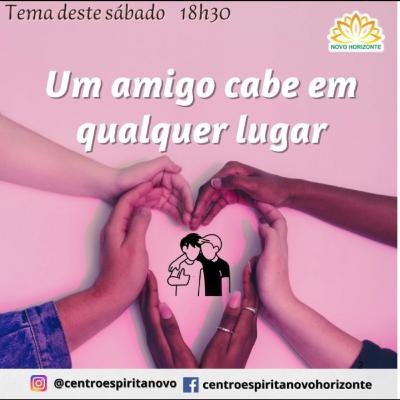 Um amigo cabe em qualquer lugar