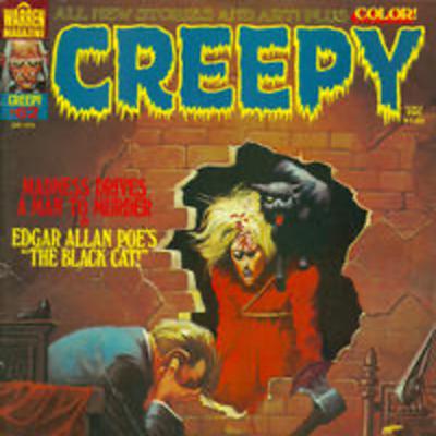 The Bronze Age of Horror Comics! Creepy 62, 1974 w/Kirby! The Bronze Age of Horror Comics! Creepy 62, 1974 w/Kirby!