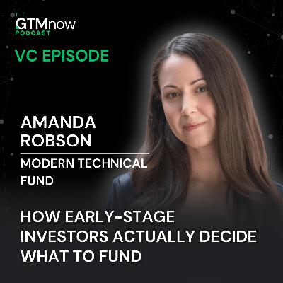 How VCs Evaluate Technical Founders (TAM, Moats & Diligence), with Amanda Robson, Founder and GP of Modern Technical Fund