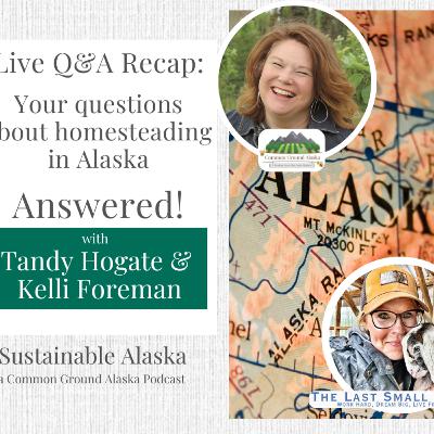 Live Q&A Recap: Your questions about homesteading in Alaska  - Answered!