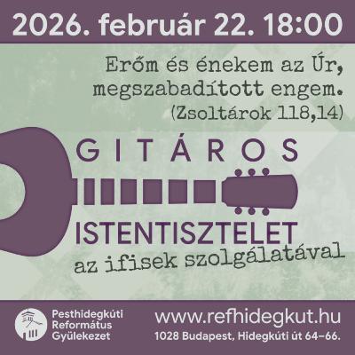 Örökké szent vagy – 2026. 02. 22. 18:00 Örökké szent vagy – 2026. 02. 22. 18:00