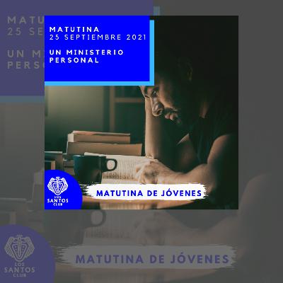 Un ministerio personal Un ministerio personal