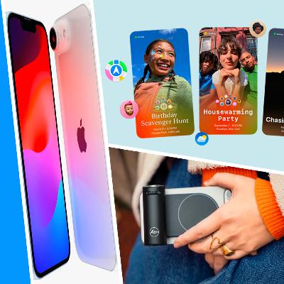 iPhone SE 4 už tento měsíc, Pozvánky Apple, LEICA LUX Grip pro iPhone iPhone SE 4 už tento měsíc, Pozvánky Apple, LEICA LUX Grip pro iPhone